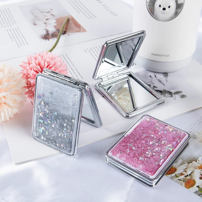 Mini Pocket Makeup Mirror Creative Cosmetic Compact Mirrors