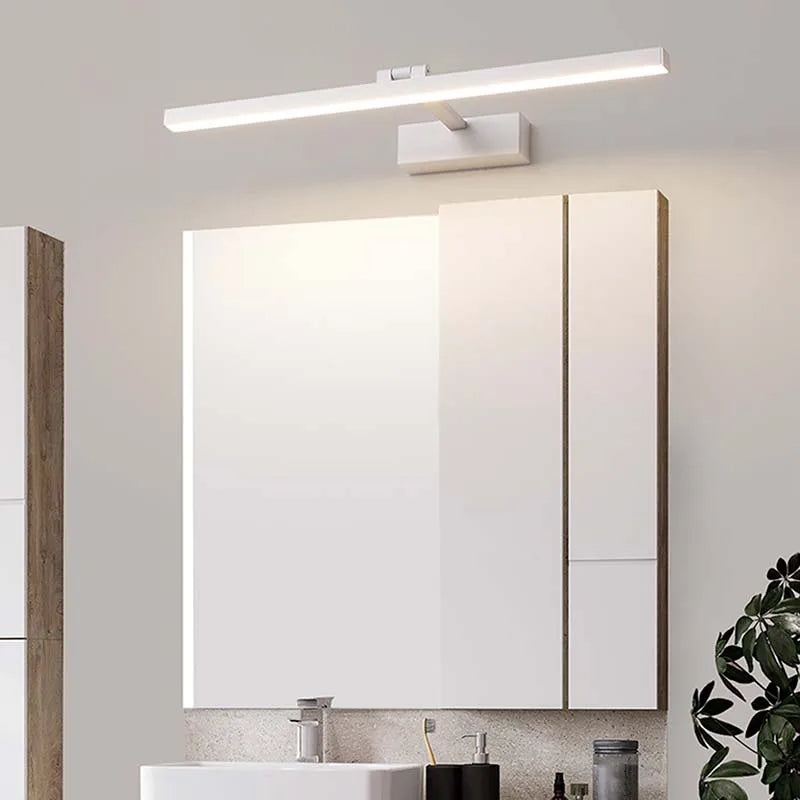 Led Modern Acrylic Wall Lamp White Black Mirror