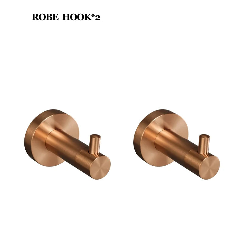 Brushed Rose Gold 304 Stainless Steel Bathroom Pendant