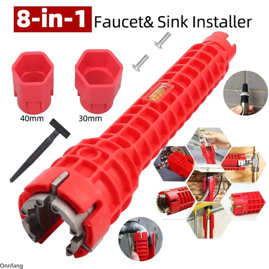 In Bathroom Faucet Assembly Key Plumbing Installation Wrench