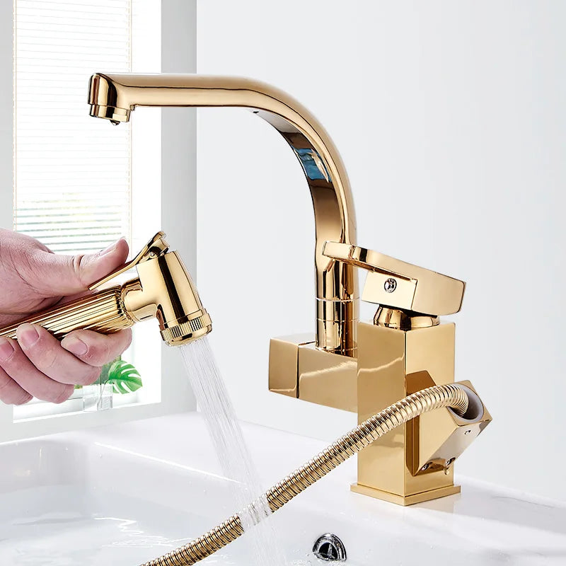 Gold Kitchens Sink Nano Handmade 304 Stainless Steel