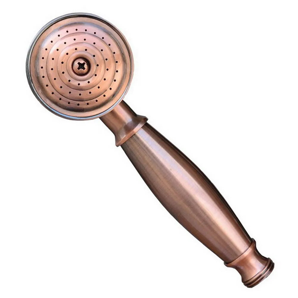 Antique Red Copper Brass Dual Ceramic Handles Bathroom