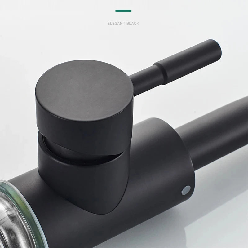 Black Nickel Bathroom Basin Faucet 304 Stainless Steel