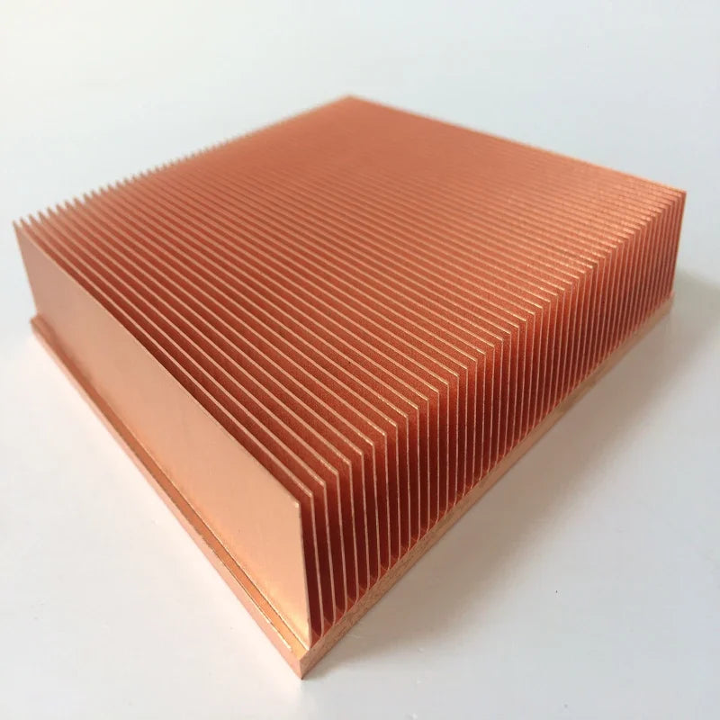 Pure Copper Heatsink Skiving Fin Diy Heat Sink
