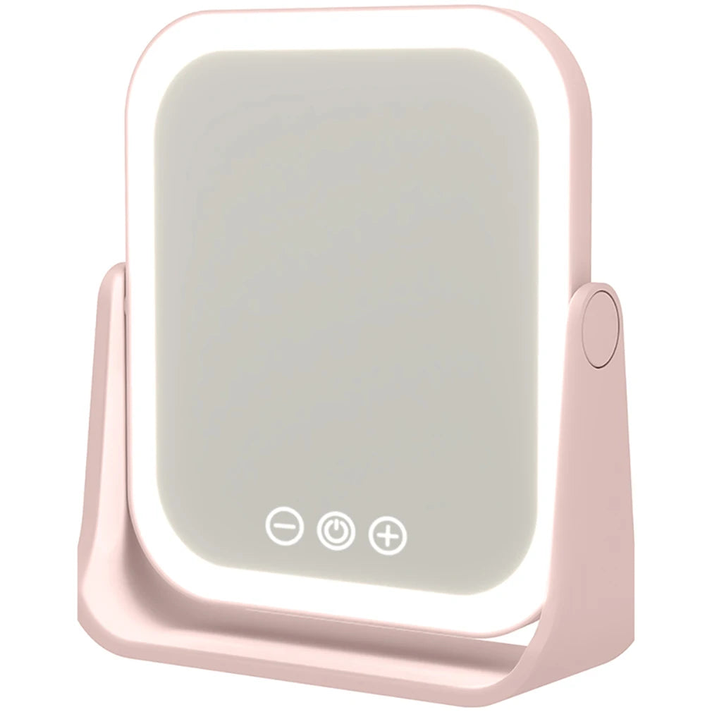 Colors Led Makeup Mirror Wireless Eversible Dimmable Touch