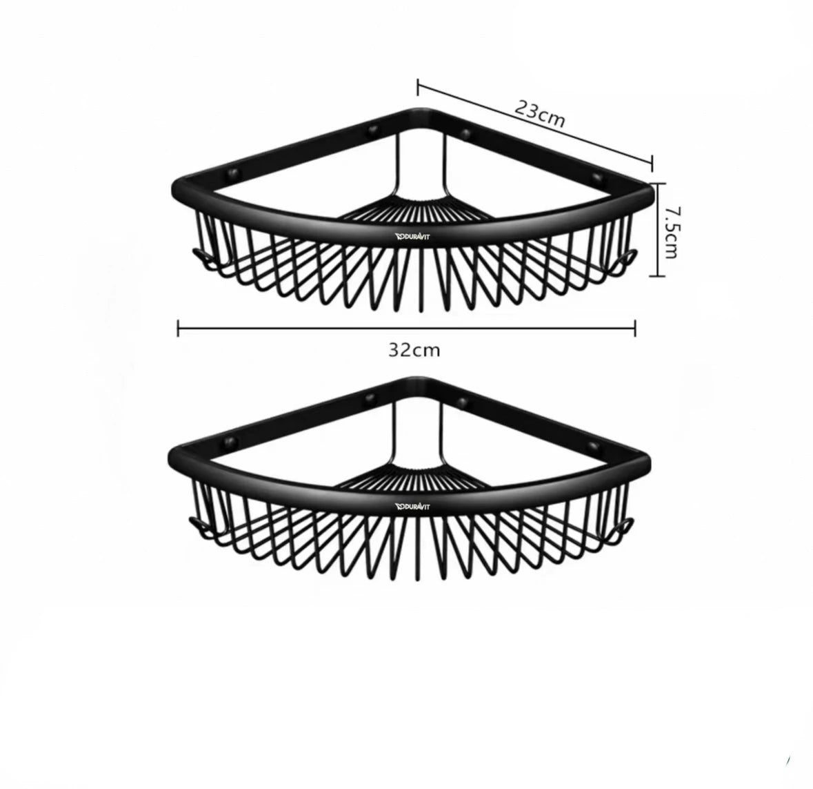 Modern Black Wall Mounted Bath Hardware Luxury Brass