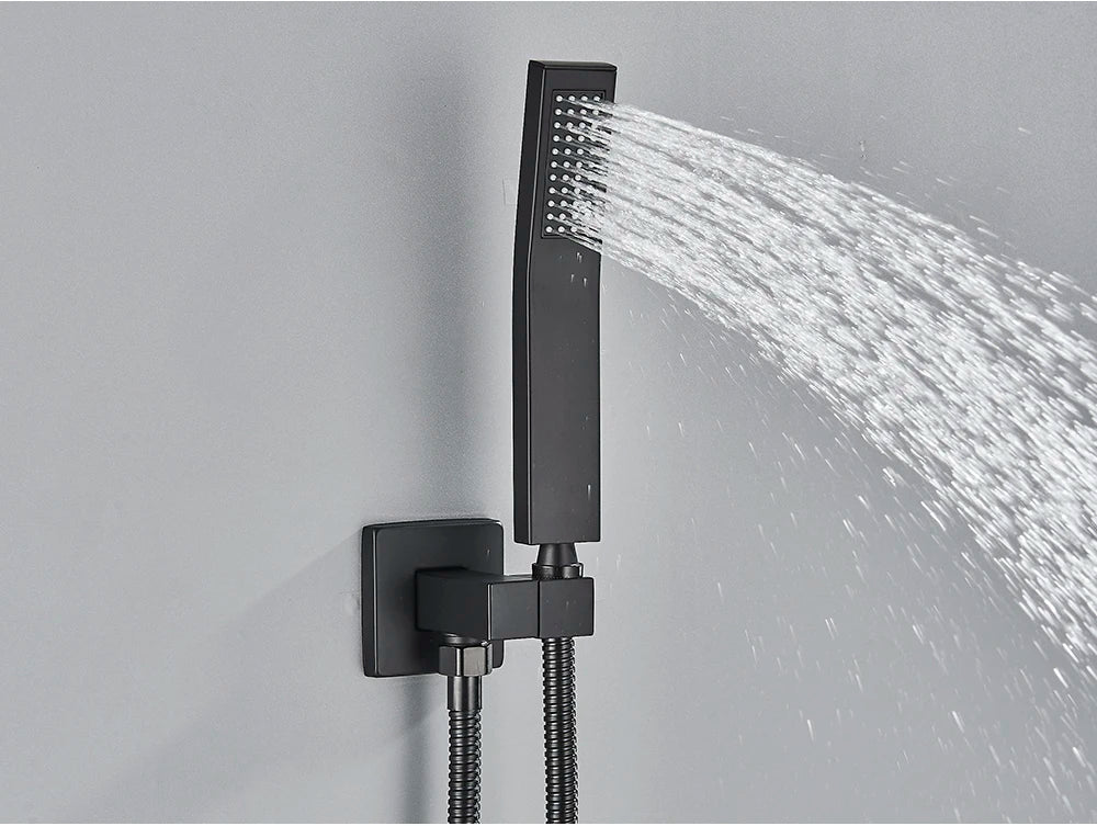 Poiqihy Golden Handshower Head 150cm Stainless Steel Shower