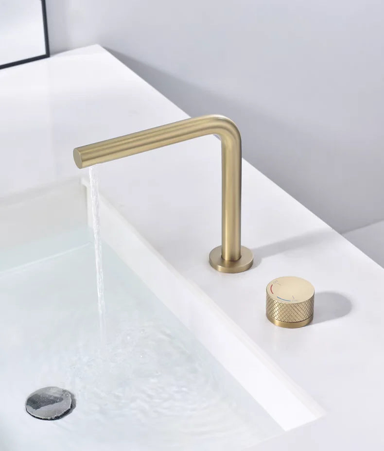 Basin Sink Faucet Deck Mounted Cold Water Mixer
