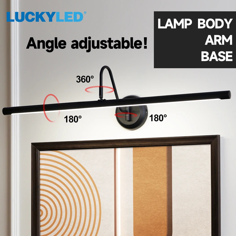 Luckyled Led Wall Lamp 80cm 100cm Ac85-265v Bathroom