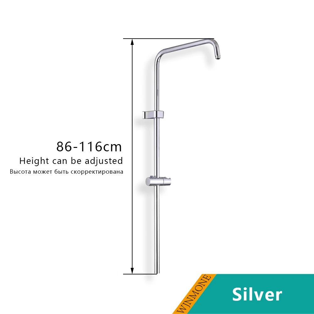 Standard Universal Bathroom Shower Faucet Tube Bathtub Shower