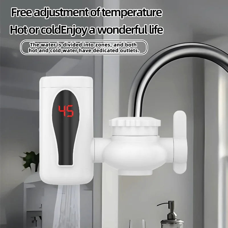 3000w Instant Electric Water Heater Rapid Heating Bathroom