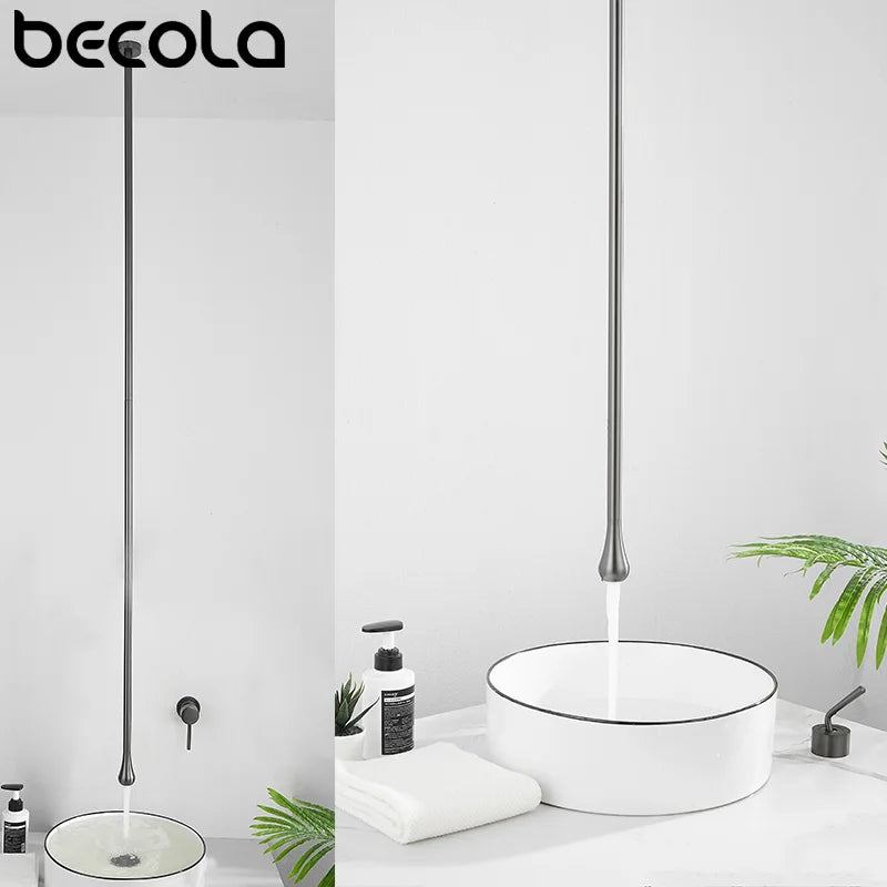Ceiling Design Bathroom Bubbler & Cold Hang Faucet