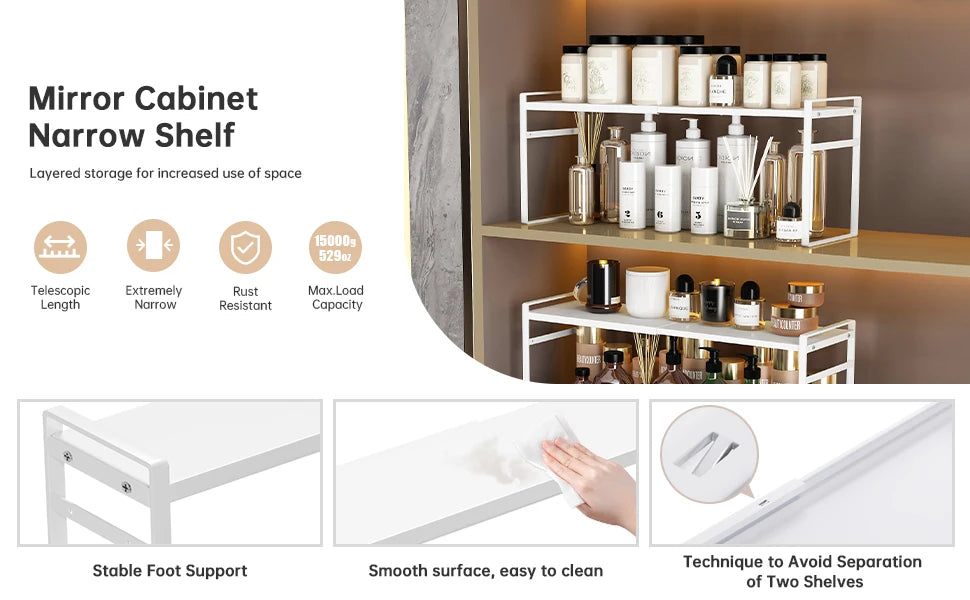 Bathroom Mirror Cabinet Storage Box Bathroom Cabinet Partition