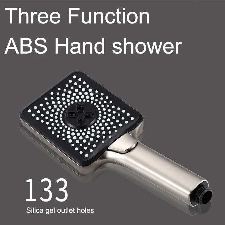 Piano Digital Display Thermostatic Bathroom Shower Cold Brass