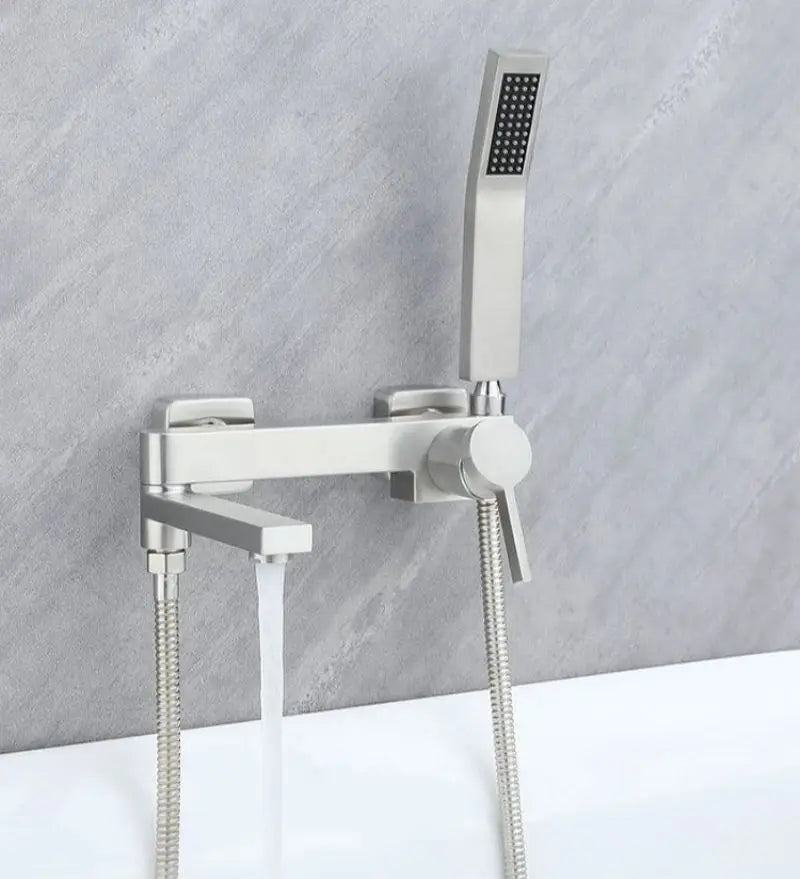 Bathtub Faucet Swing Spout Bathroom Waterfall Faucet 90