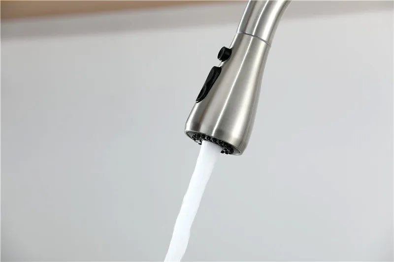 Sensor Touch Digital Sink Faucet Pull Down Sprayer