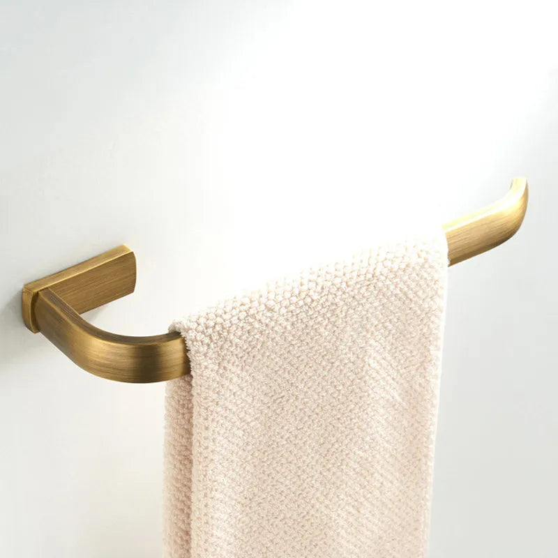 Bathroom Antique Brass Wall Mounted Toilet Paper Holder