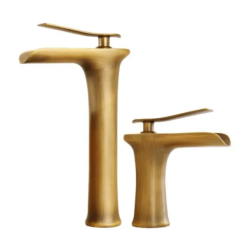 Antique Bronze Bathroom Faucet Basin Faucets & Cold