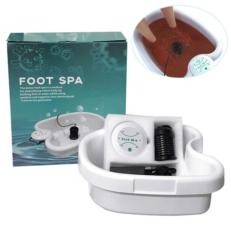 Detox Ionic Foot Spa Bath Machine Basin Massage