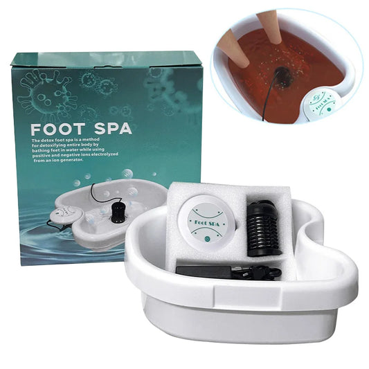 Detox Ionic Foot Spa Bath Machine Basin Massage
