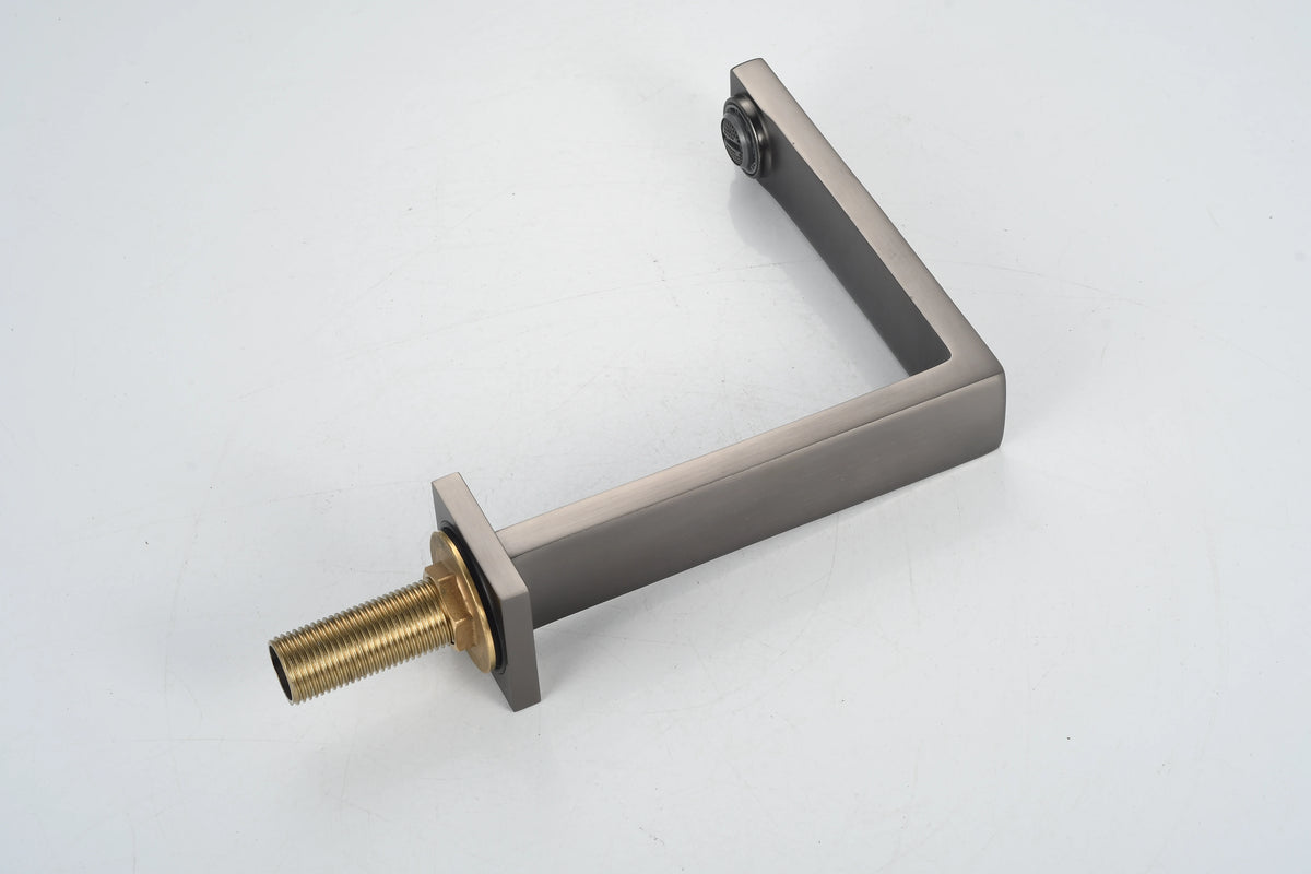 Brushed Gold Basin Faucet Total Brass Black Bathroom