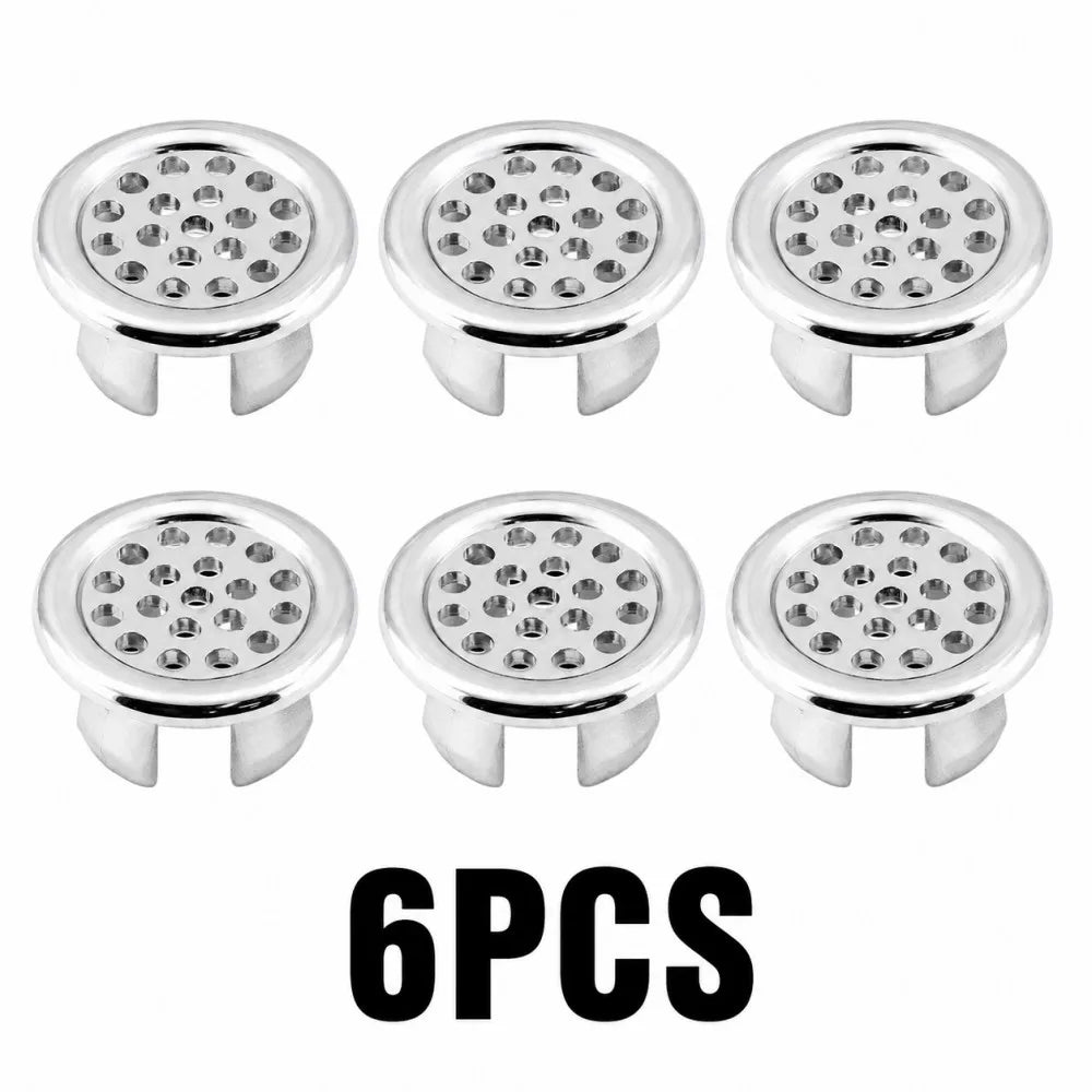 1-20pcs Round Basin Overflow Cap Sink Drain Cover