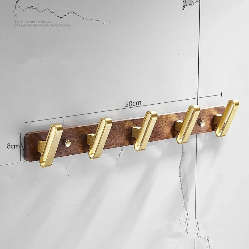 Tuqiu Robe Hook Clothes Hook Towel Hanger Wood