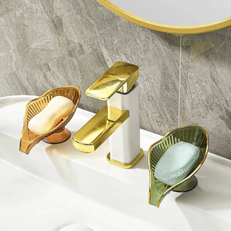 Rethme Gold Bathroom Faucet Stainless Steel Square Mixer