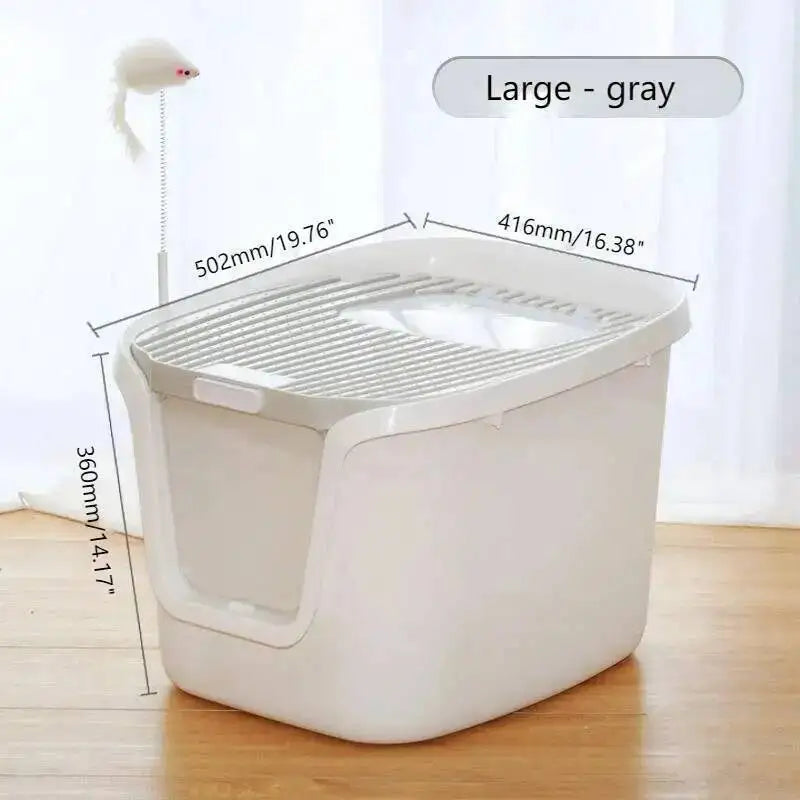 Cat Litter Basin Fully Enclosed Super Large Sand