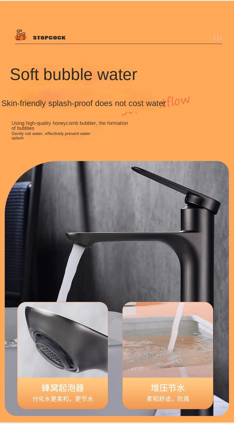 Basin Plus Long Faucet Bathroom Toilet Gargle Basin