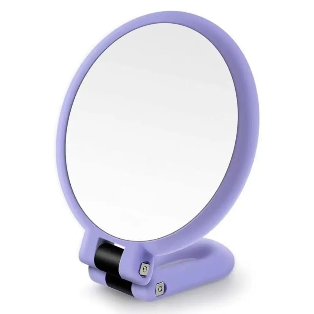 5/10/15x Handheld Mirror Rotation Adjustable Makeup Mirror Double