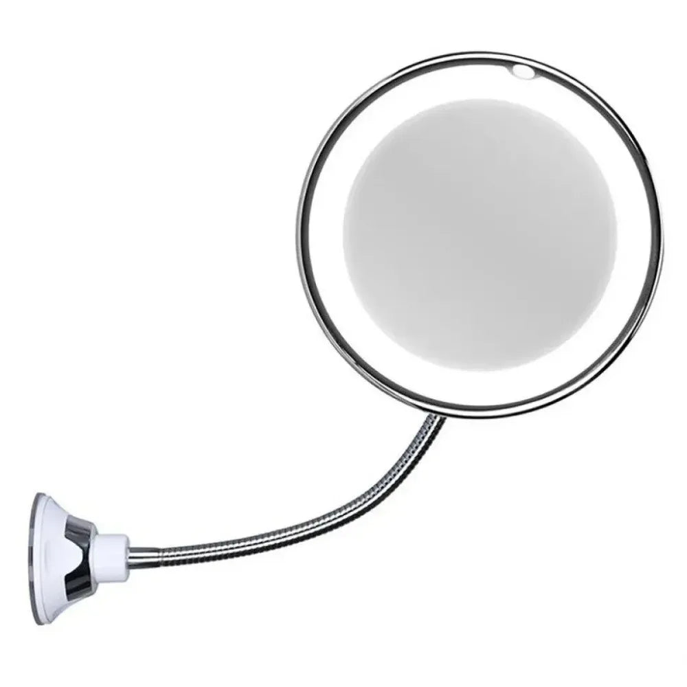 360 Degree Rotation Makeup Mirror 10x Magnifying Wall-Mounted