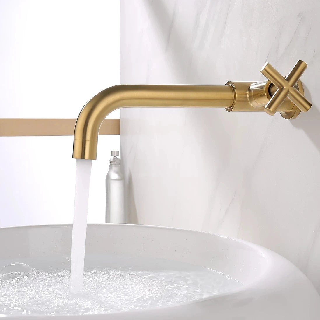 Bangpu Bathroom Wall Mounted Long Mop Pool Faucet