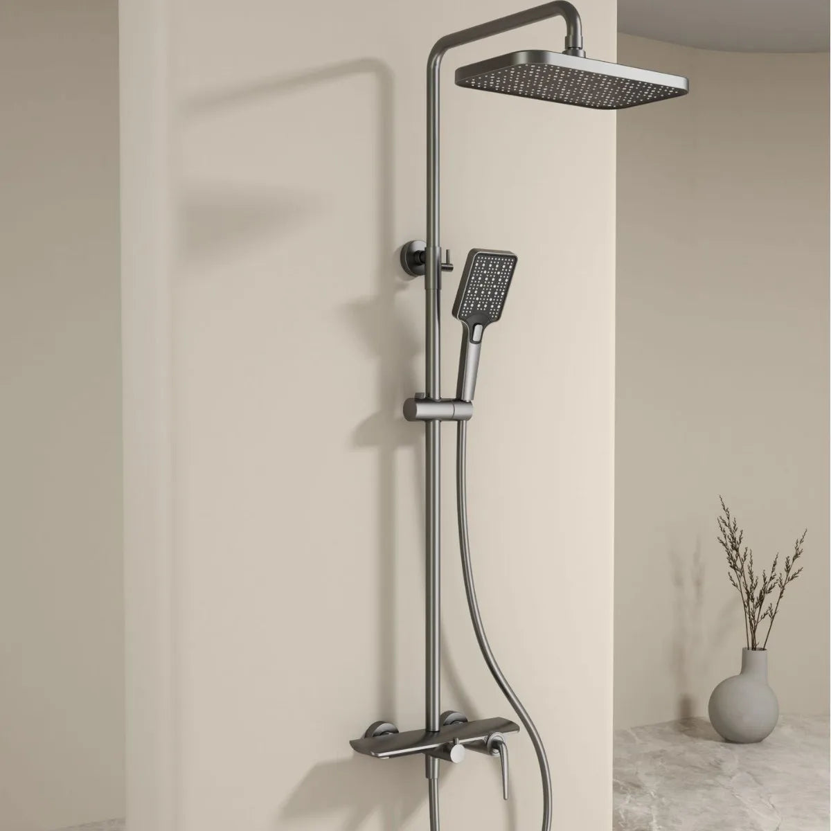 Kemaidi Bathroom Shower System Cold Control Triple Function