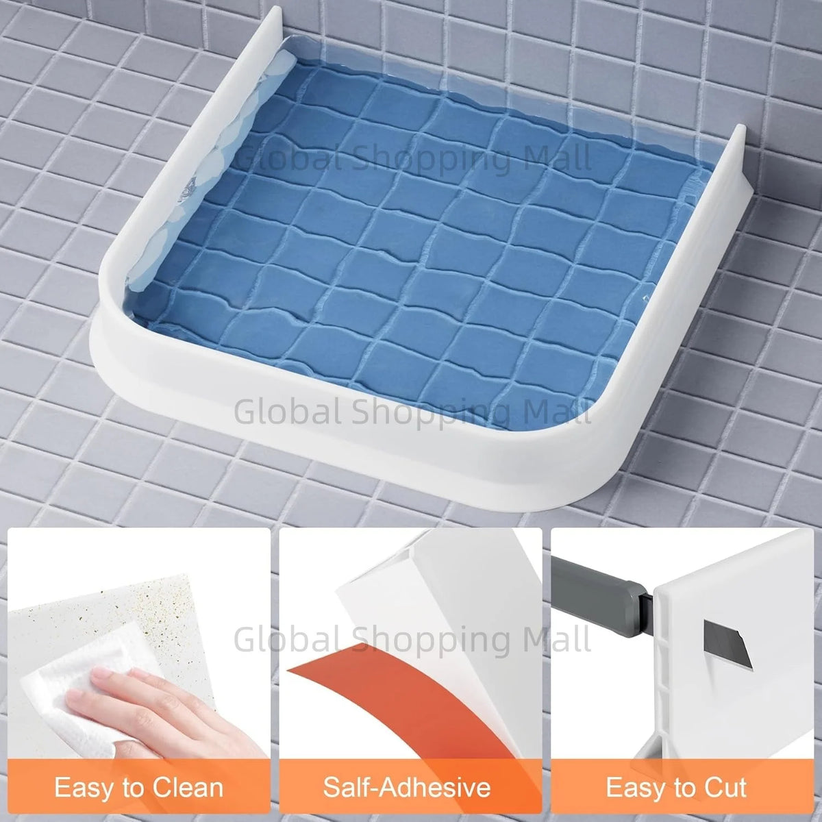 10cm/4 High Shower Dam Up To 300cm/9 84ft