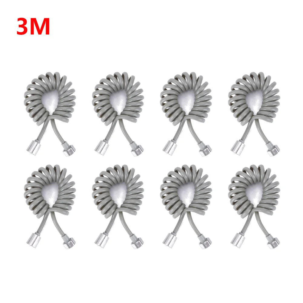 2/3/5m Flexible Shower Hose Universal Spring Extension Hand