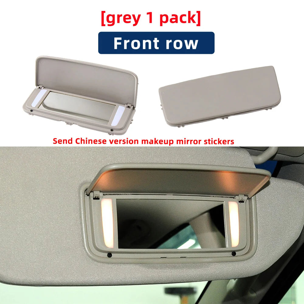 Interior Old Model Car Sun Shade Mirror Internal
