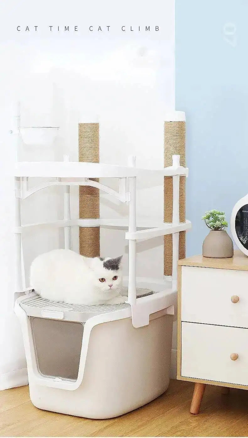 Cat Litter Basin Fully Enclosed Super Large Sand