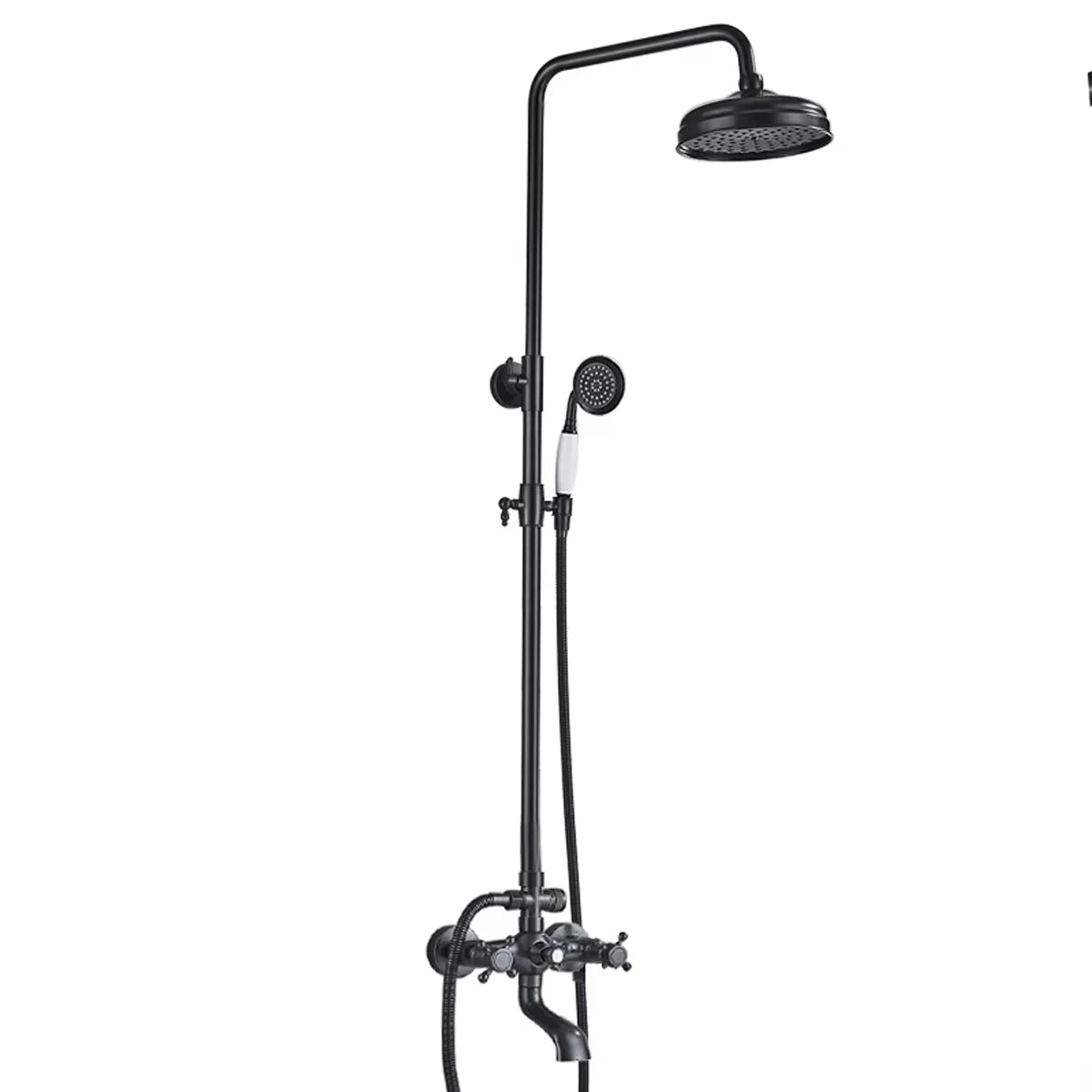 Classic Antique Brass Bathroom Shower Faucet Bathtub Shower