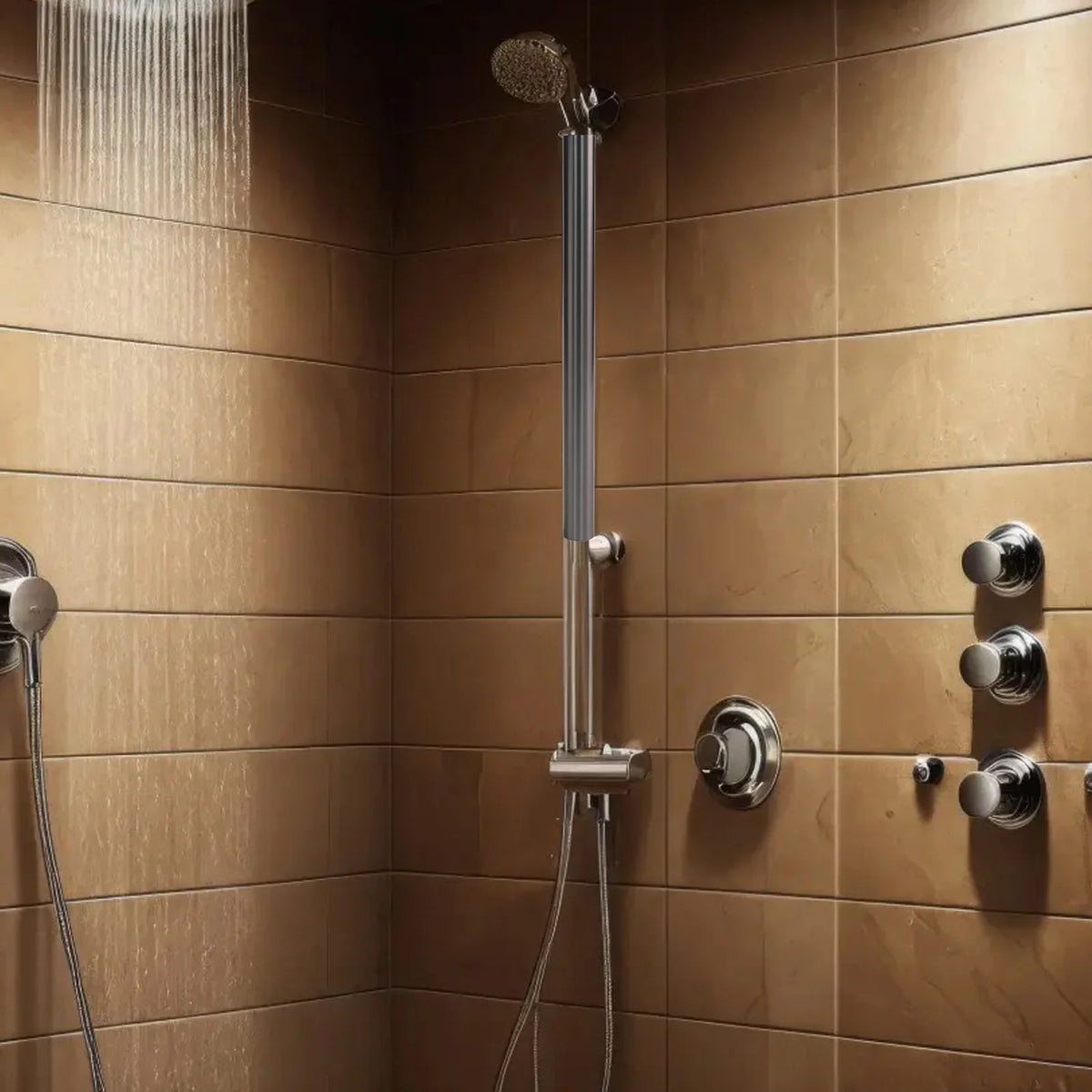 30cm Shower Extender Bathtub Shower System Round Extension