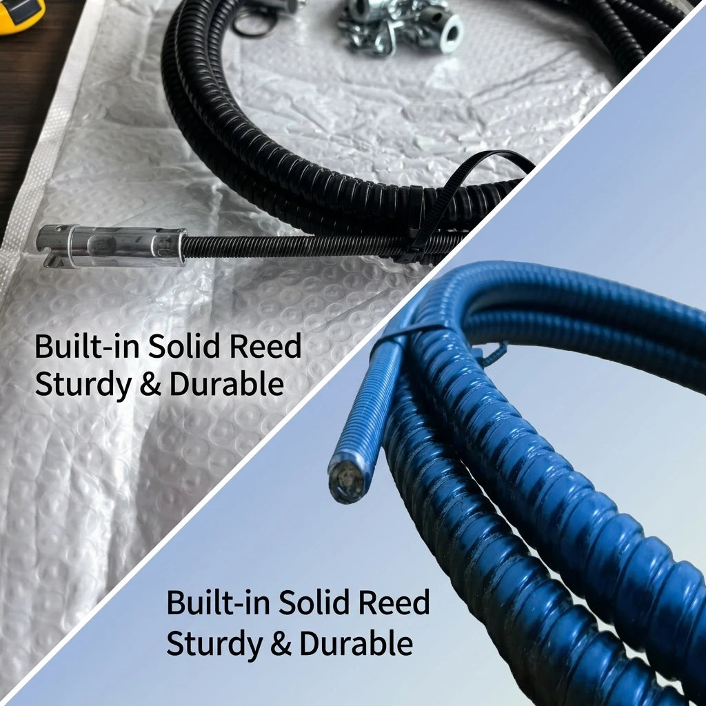 Electric Drill Drain Cleaner Spring Extension Sewer Pipe