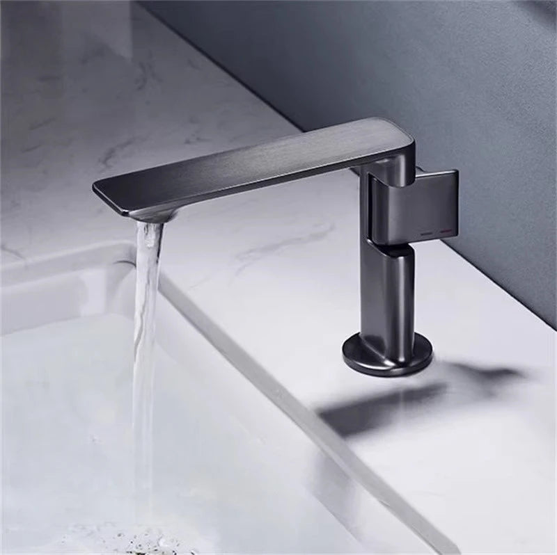 Brass Water Tap Modern Novel Design Bathroom Faucet