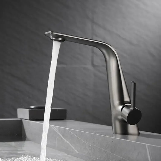 Brass White Or Brushed Gold Gray Modern Bathroom