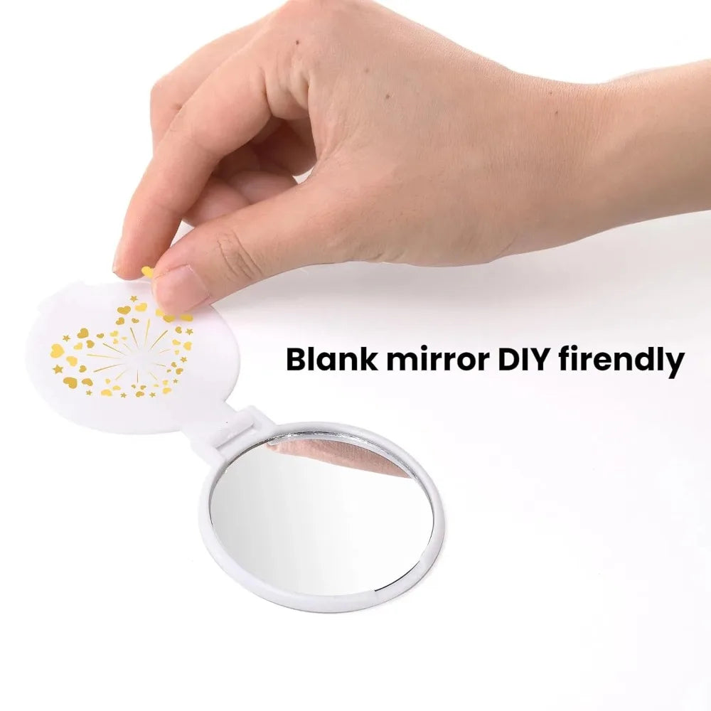 10/20/30 Compact Mirror Bulk Round Makeup Mirror Purse