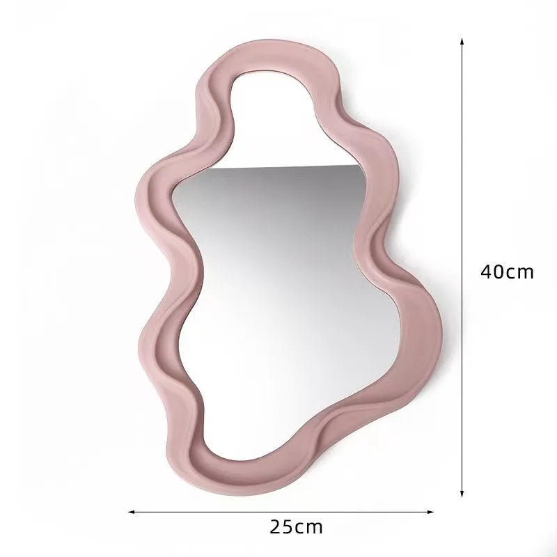 Lazzy House Wall Mirror Bedroom Bathroom Kawaii Makeup