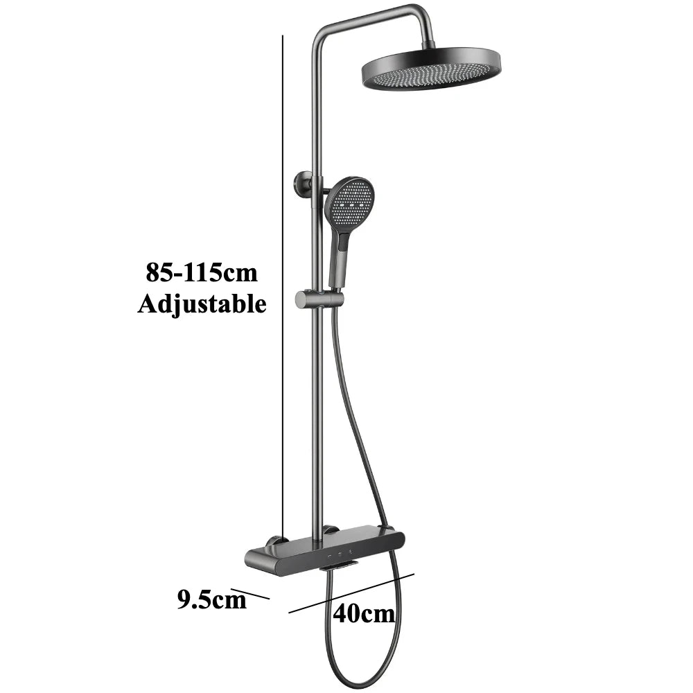 Three Functions Bathroom Shower Faucet Sunflower Bathroom Shower