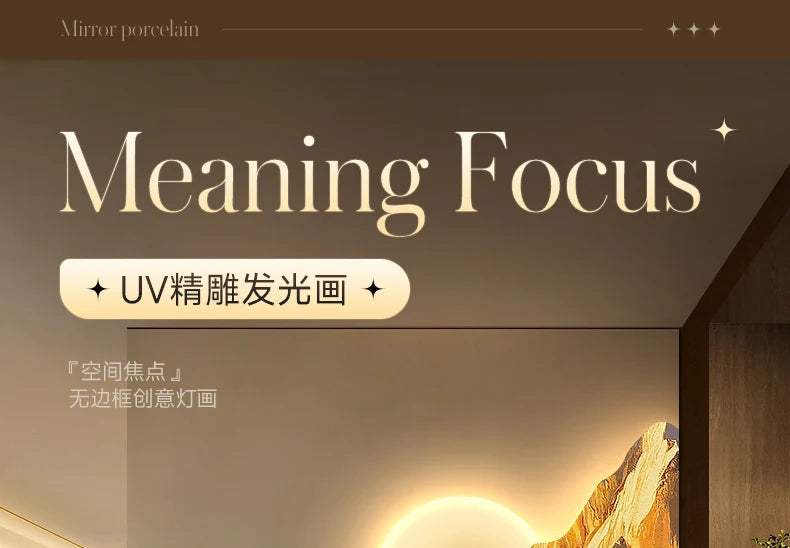 Backed By Jinshan Luxury Vanity Wall Lamp Painting