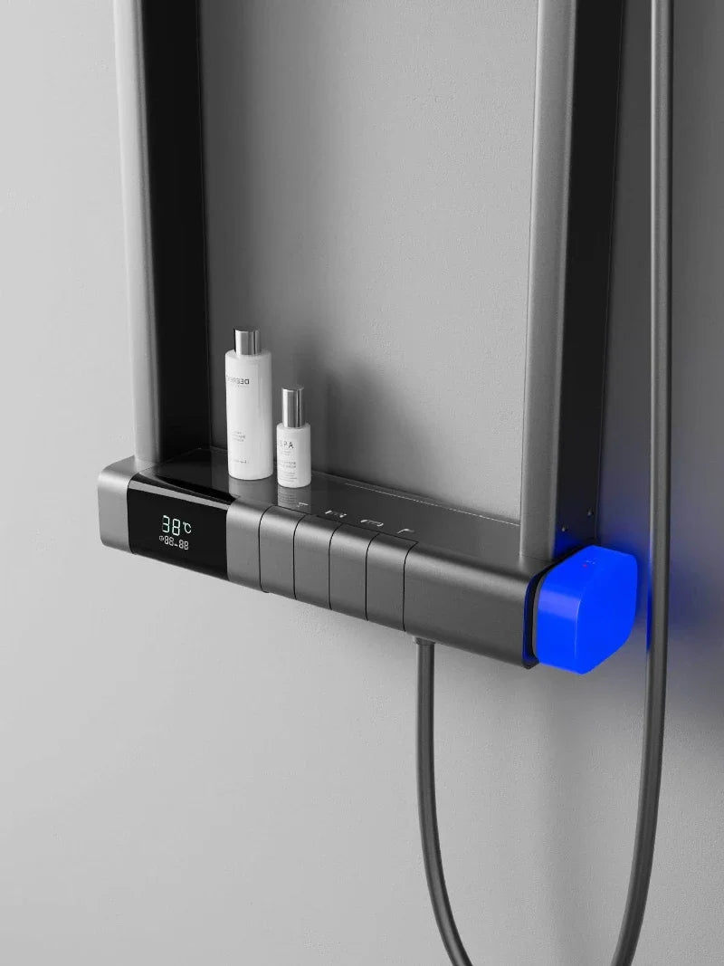 Multi-Function Thermostatic Shower System Digital Display High