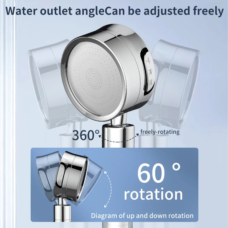Yalandeng High-Pressure Filter Shower Head Three-Level