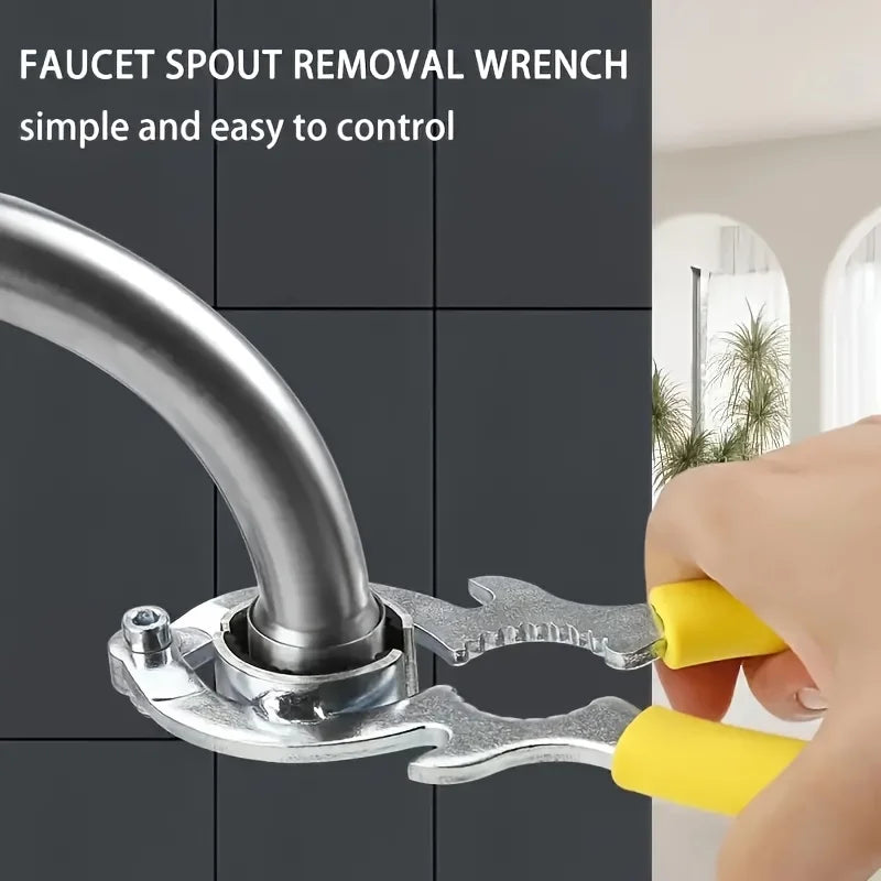 In Faucet Bubbler Wrench Bottle Opener Pliers Sink